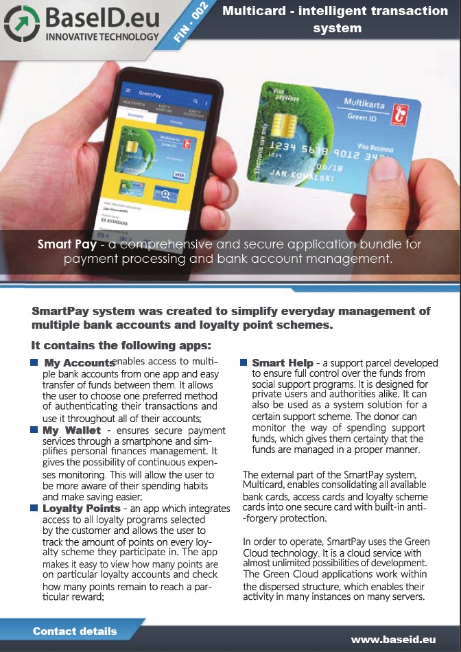 MULTICARD – INTELIGENTNY SYSTEM TRANSAKCJI