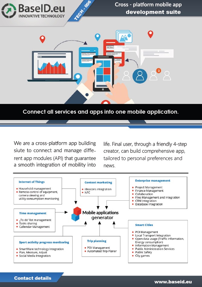 CROSS – PLATFORM MOBILE APP DEVELOPMENT SUITE